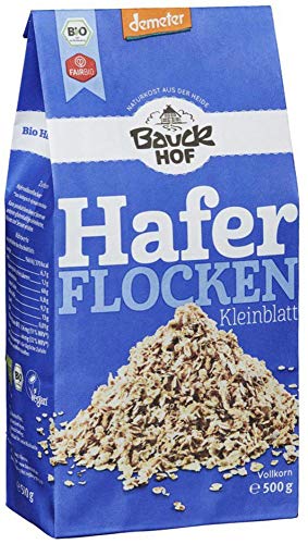 Bauckhof Bio Bauck Demeter - Copos de avena (6 x 500 g)