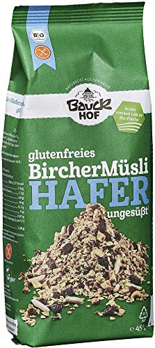 Bauckhof Bio Bauck - Molinillo de avena, sin gluten, 2 x 450 g