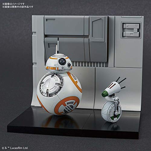 BB-8 & D-O Diorama Set Star Wars The Rise of Skywalker 1/12 Scale Plastic Model