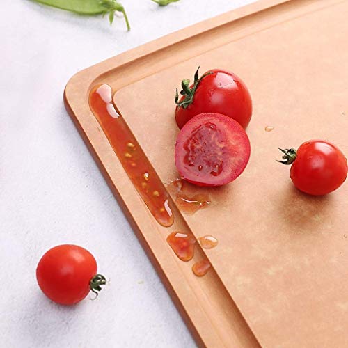 Bdesign Junta Bloque Que Taja de Cocina Industrial Artesanal Carnicero de Madera, hogar Cuchillo de Cocina Antibacteriano Junta Tablas for Cortar la Tabla de Cortar (Size : 30 * 40cm)