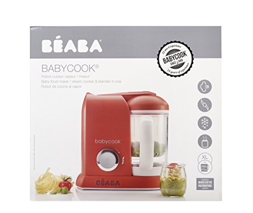 Béaba Mixeur-Cuiseur Babycook Solo, color naranja