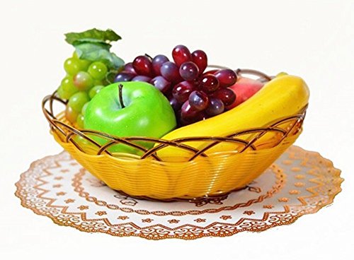 BeatlGem Plástico Artificial Mirada Realista 6 Frutas Mezcladas Frutas Simuladas de Plástico Decorativo Exhibición Decoración Creativa/Enseñanza