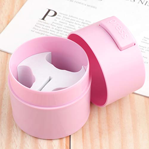 Beaupretty Tarro de Pegamento de Pestañas Contenedor de Extensión de Pestañas Sellado Estuche de Maquillaje Tanque de Almacenamiento Cosmético para Mujeres Niñas Esmalte de Uñas