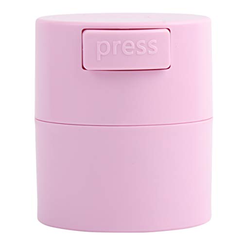 Beaupretty Tarro de Pegamento de Pestañas Contenedor de Extensión de Pestañas Sellado Estuche de Maquillaje Tanque de Almacenamiento Cosmético para Mujeres Niñas Esmalte de Uñas