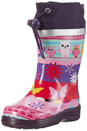 Beck Eule, Botas de Agua para Niñas, (Multicolor 50), 22 EU