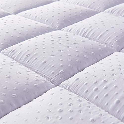 Bedecor® Colchoncillos，Colchón Topper de Microfibra,Antialérgico,Suave-(160x190/200 cm)