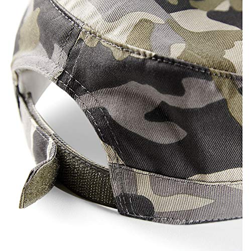 Beechfield - Gorra/Visera Modelo camufalje armada - Caza/Pesca (Talla Única/Camuflaje campo)