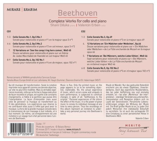 Beethoven: Complete Works for cello and piano