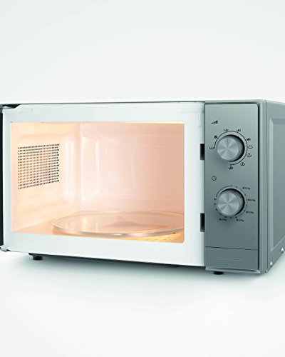 Beko MGC20100S - Horno microondas (20 L, 700 W, 20 L), color plateado