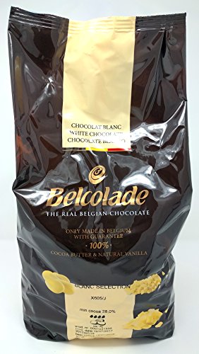 Belcolade 28% pepitas de Chocolate Blanco 5kg