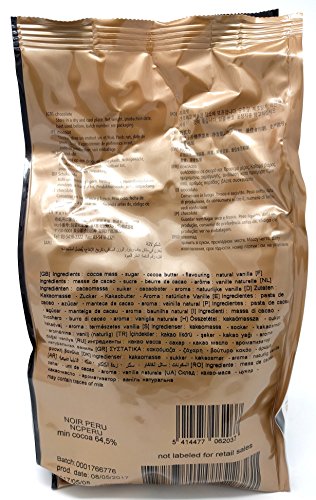 Belcolade 64% Peru pepitas de Chocolate Negro 1kg