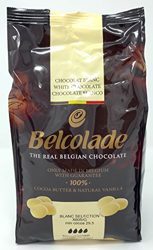 Belcolade pepitas de Chocolate con Leche, Negro y Blanco - Lote de 3 x 1kg