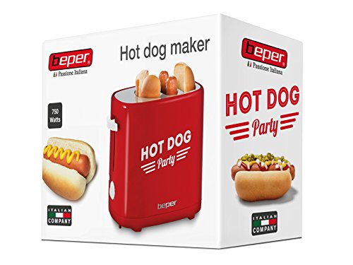 Beper Máquina para Perritos Calientes - Hot Dogs 90.488 750W