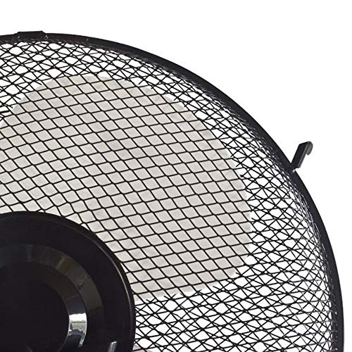 Beper Ventilador con Nebulizador VE.501 Diámetro 45cm, Depósito 3L, 75W, 75 W, 3 Velocidades, Negro