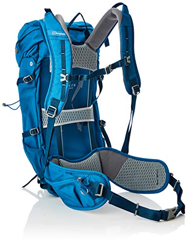 Berghaus Freeflow, Mochila de senderismo, Azul (Mykonos Blue), talla única, 25 litros