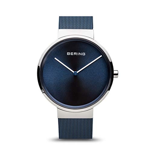 BERING Reloj Analógico para Mujer de Cuarzo con Correa en Acero Inoxidable 14526-307