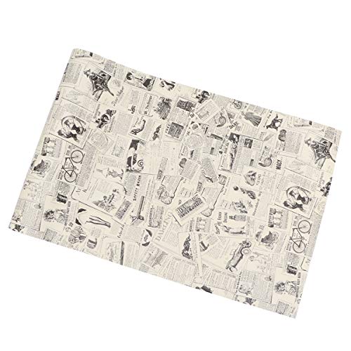 BESPORTBLE 1 Rollo de Papel Tapiz de Periódico Pegatina Pvc Retro Papel Tapiz Impermeable Papel Tapiz de Escritorio Decorativo Etiqueta de La Pared para El Hogar