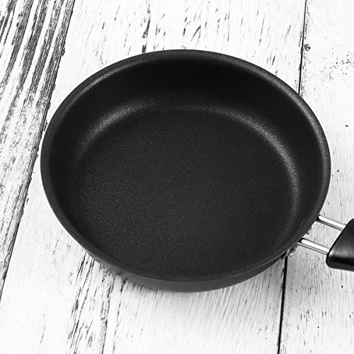 BESTONZON Huevo Sartén Mini Novedad Tortilla De Huevo Panqueque Antiadherente Fry Pan Utensilios De Cocina (12CM)