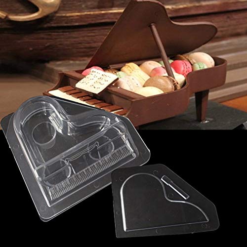 Betrothales Molde De Horneado De Piano 3D para Pasteles Dulces para Manualidades para Pasteles Utensilios De Cocina Venta Transparente Producto De Uso Diario para El Hogar