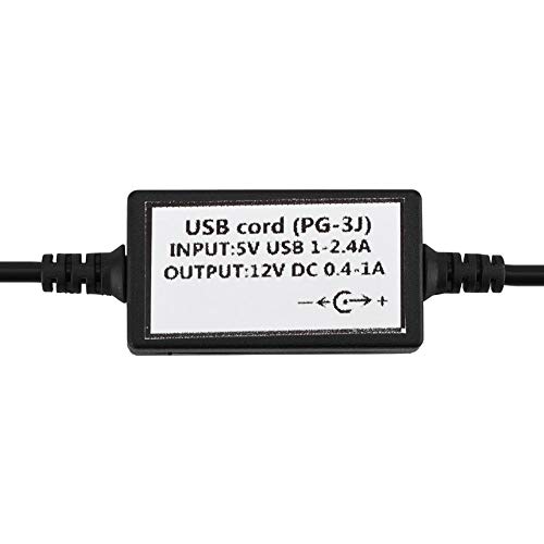 Bewinner PG-3J Cable USB de Cargador para Kenwood TH-F6 TH-F6A TH-F6E TH-F7 TH-F7E TH-F7A TH-K2ET 100 cm Cable Puede Conectar Interfaz USB de Computadora, Fuente de Alimentación