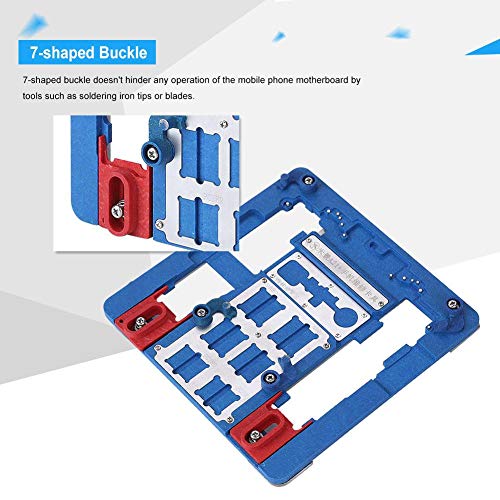 Bewinner Soporte de PCB Placa Base, Fijación Placa Base PCB Reparación Herramienta de Moldes para iPhone 5S / 6 / 6P / 6S / 6SP / 7 / 7P / 8 / 8P