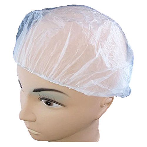 Beyond Dreams® 100 Gorros de baño Transparentes | Gorros para el Cabello Desechables y Transparentes Aptos para balnearios | Uso Profesional y Personal