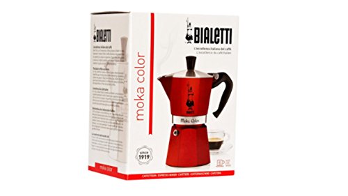 Bialetti 9323 "Moka – Cafetera Color Emotion para 6 Tazas