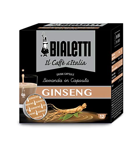 Bialetti - Café de Italia Ginseng - Caja de 12 cápsulas