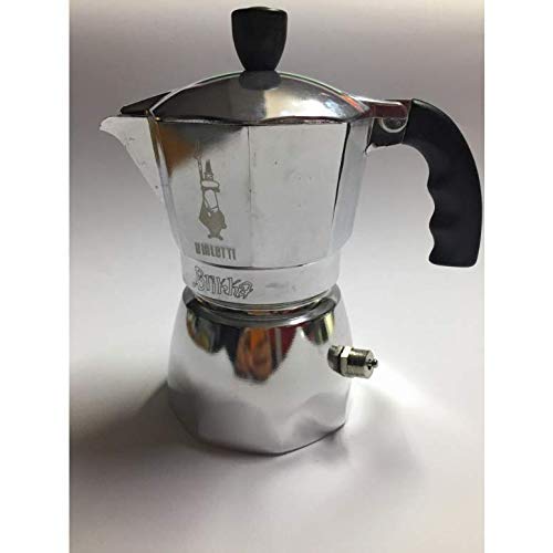 Bialetti Caffettiera Brikka 2 tazas antigua producción 100% Made in Italy