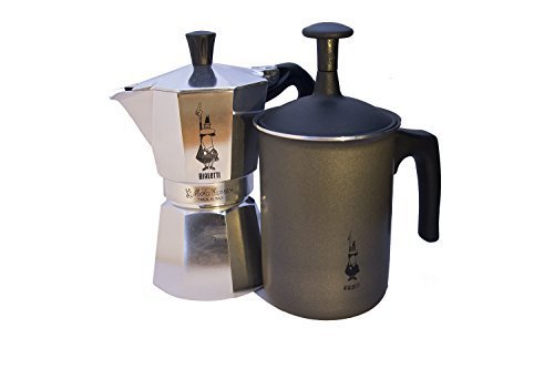 Bialetti Moka 6 taza/Unidades de leche Tuttocrema