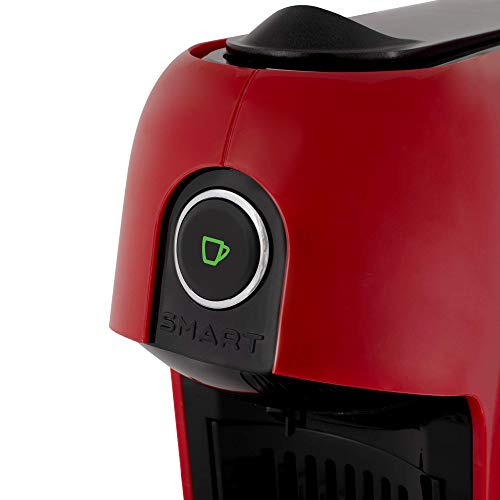 Bialetti Smart - Máquina para Café Espresso con cápsulas One Size rojo