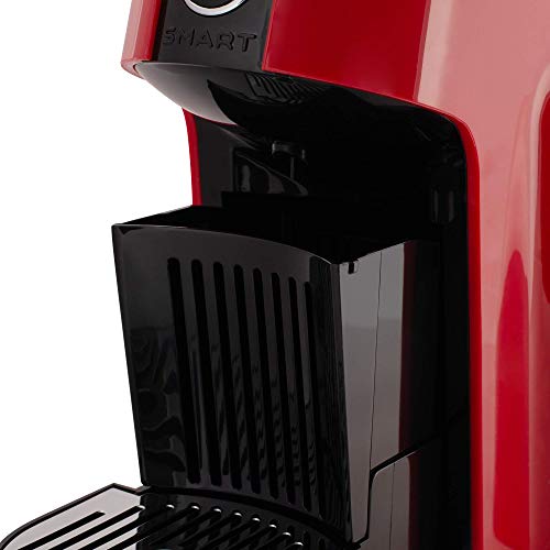 Bialetti Smart - Máquina para Café Espresso con cápsulas One Size rojo