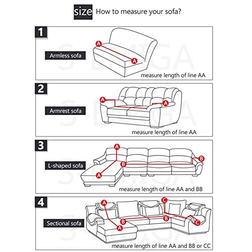 Bidet Sofá Cover Funda Stretch Tela Corner for Sala de Estar Fundas de Estiramiento elástico sección sofá Cubre sofá, L Forma Necesidad de Comprar 2 Piezas de mobiliario Protector