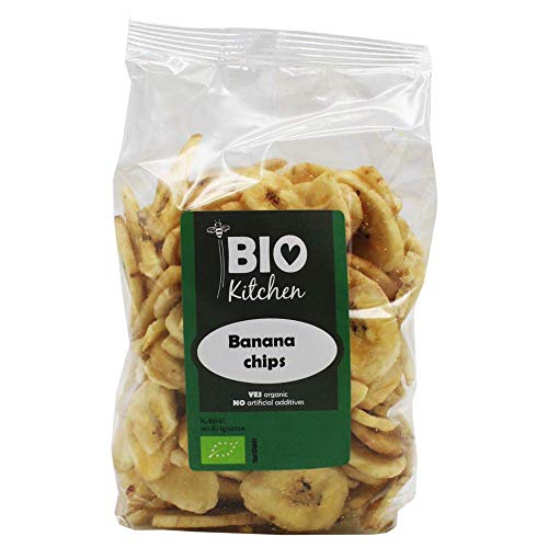 BioKitchen - Chips de plátano ecológico (6 envases de 250 g)