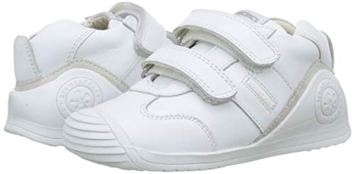 Biomecanics 151157, Zapatos de primeros pasos Unisex Bebés, Blanco (Sauvage), 20 EU