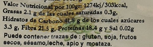 Bionsan Alubia Pinta Ecológica - 6 Bolsas de 500 gr | Total: 3000 gr