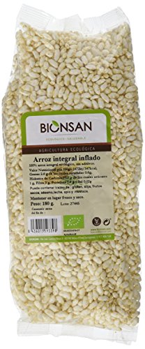 Bionsan Arroz Integral Inflado - 180 gr