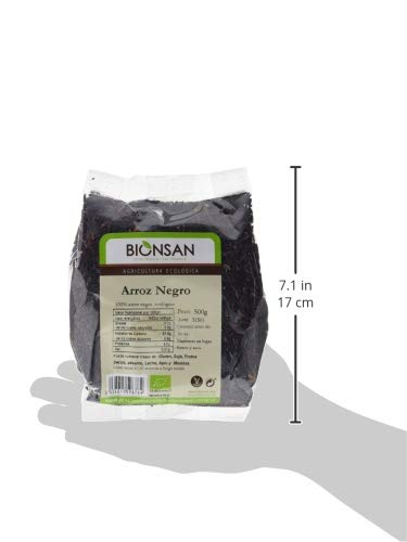 Bionsan Arroz Negro de Cultivo Ecológico - 500 g