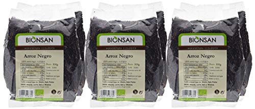 Bionsan Arroz Negro de Cultivo Ecológico - 500 g
