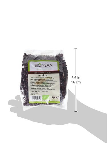 Bionsan Azukis Ecológicos - 6 Bolsas de 500 gr - Total: 3000 gr