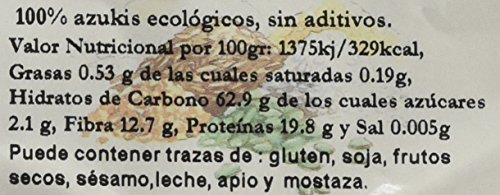 Bionsan Azukis Ecológicos - 6 Bolsas de 500 gr - Total: 3000 gr