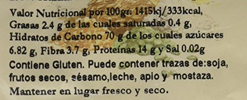 Bionsan Harina Blanca de Trigo Espelta Ecológica, 4 bolsas de 500g, Total: 2000g (4221332)