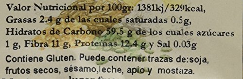 Bionsan Trigo Ecológico en grano - 6 Bolsas de 500 gr - Total: 3000 gr