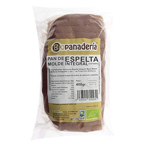 Biopanadería Pan de Molde Ecológico Elaborado con Masa Madre Natural (Espelta Integral)