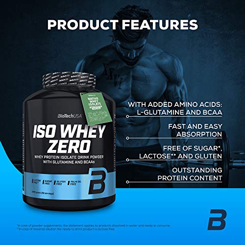 BioTechUSA Iso Whey Zero, 2.27 kg, Chocolate blanco