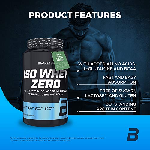 BioTechUSA Iso Whey Zero, 908 g, Chocolate blanco