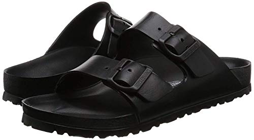 Birkenstock Arizona EVA, Sandalias de Punta Descubierta para Mujer, Negro (Noir Noir), 40 EU