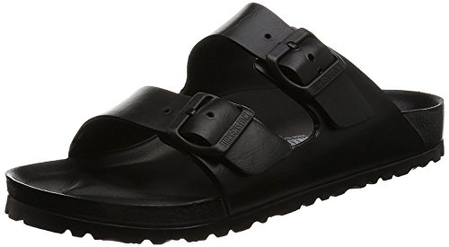 Birkenstock Arizona EVA, Sandalias de Punta Descubierta para Mujer, Negro (Noir Noir), 40 EU