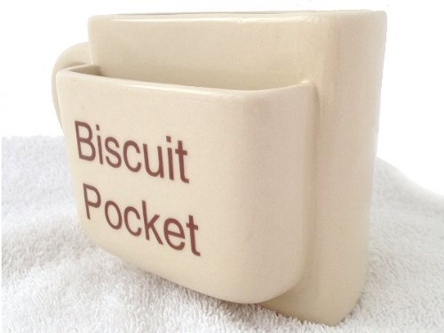 Biscuit Pocket Simply Mugs - Taza con Bolsillo para Galletas (tamaño Grande)