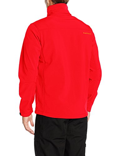 Black Crevice Chaqueta Soft Shell, color Rojo / Naranja, talla XL